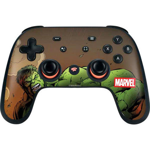 Marvel Hulk Smash Google Stadia Controller Skin